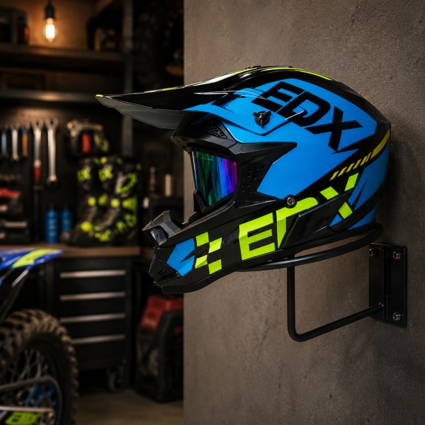 Vortex Premium Cross Helmet Set with Gloves, Goggles, Balaclava and Helmet Mount for Motorcycles, Enduro, ATV and Dirt Bike - Flytec™ - Img 5