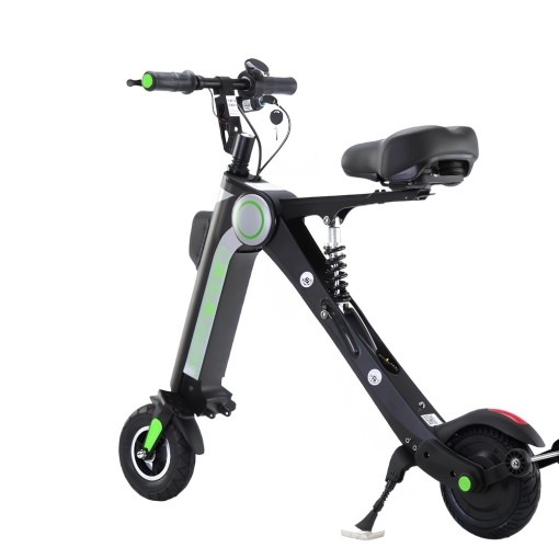 Folding electric scooter with seat, 36V - 250w, 7.5Ah, ultra light and portable, for adults and children, 7.5Ah Li-ion battery - Img 2