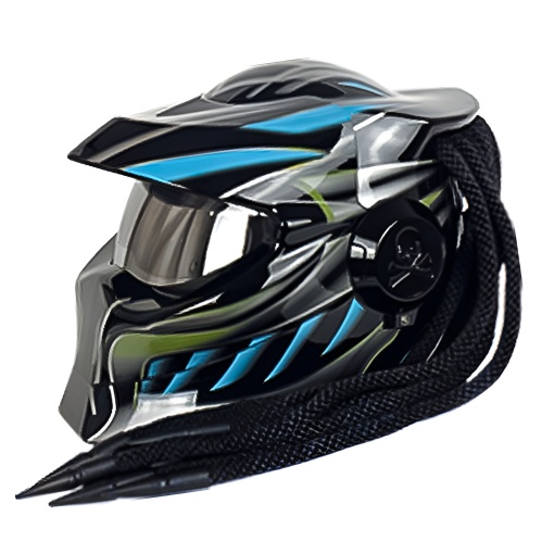 Casca moto Predator full-face ideala pentru motociclisti si dirt bike