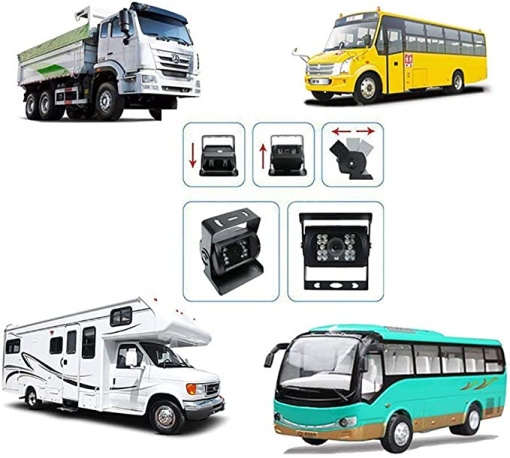 Full HD car monitor kit with 4 cameras and 7 inch screen - Img 8