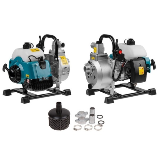 Petrol motor water pump for slightly contaminated water - 1.7 KW, 233l/min, 2-stroke - 14 cubic meters/h - Brekner™ - Img 5