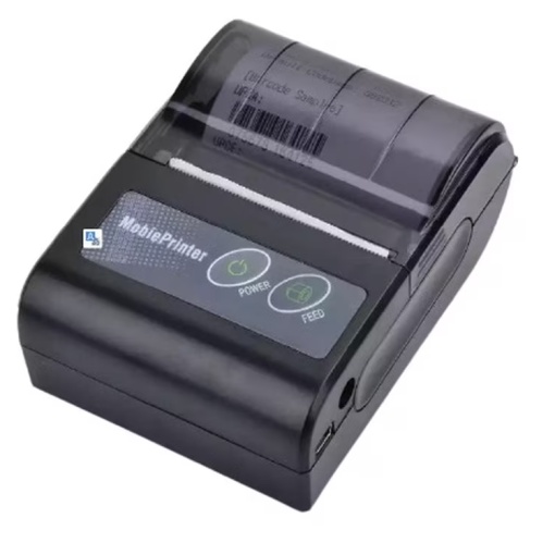 Мини мобилен принтер, преносим с Bluetooth, USB, с 58 мм термохартия, за телефон - Img 8