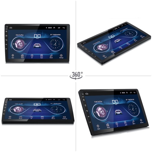 Navigație Multimedia Auto 2Din Android 8.1, GPS, Bluetooth, MirrorLink DSP, OBD2, 1GB RAM Si 16GB ROM, 9 Inch - Img 2