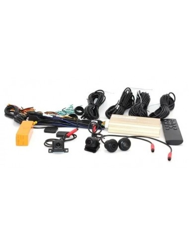 360 degree parking camera system kit, 3D with 4 wide cameras, night vision, 1080P, no blind spots - Img 7