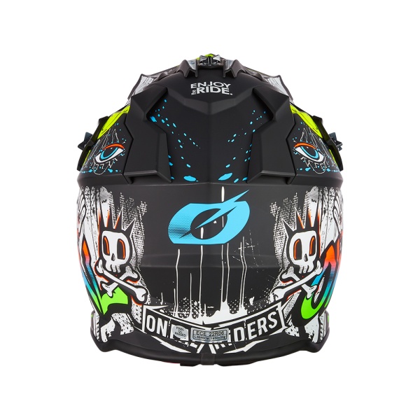 Cască O'Neal 2SRS RANCID Black/White – Protecție Profesională pentru Motocross, Enduro și Off-Road - Img 4