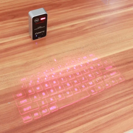 Cool Virtual Keyboard with laser key projection / Bluetooth and Usb, for mobile, tablet or smart TV with its own battery - Img 6
