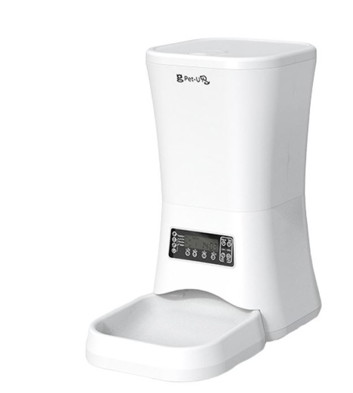 Dispenser / Dozator automat de hrană pentru câini și pisici, timp și masă programabile, înregistrare mesaj personalizat, programare 1-39 de porții, capacitate 7 litri - Img 2
