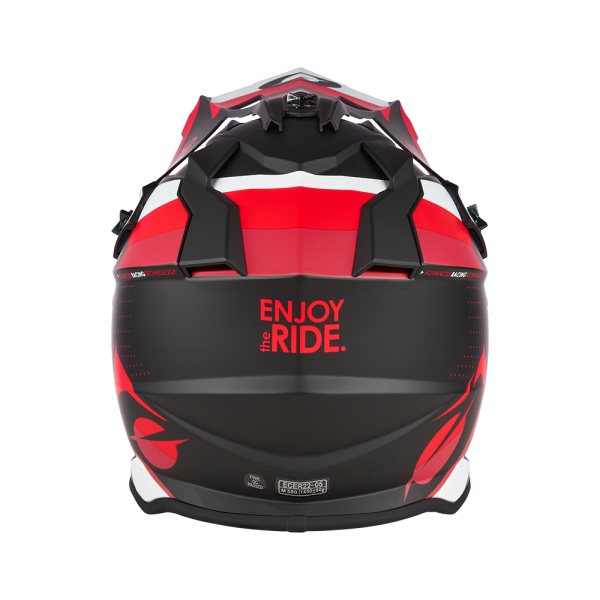 O'Neal 2SRS Spyde Motocross Helmet Black/Red/White - Img 4