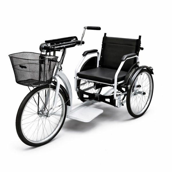 Outdoor wheelchair tricycle, integrated wheelchair - Img 2