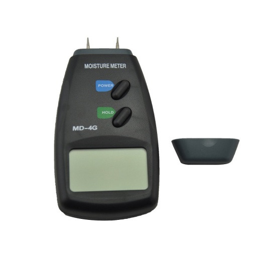 Professional moisture meter, device for measuring the moisture content of wood and other woody materials, LCD - Img 3