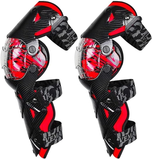 Set Genunchiere Motociclete, Off-Road, Enduro, Atv, Moto, Reglabile - Flytec™