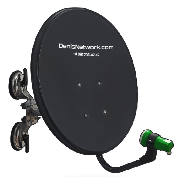 Antena TV portabila cu ventuze pentru camping si camion DenisNetwork