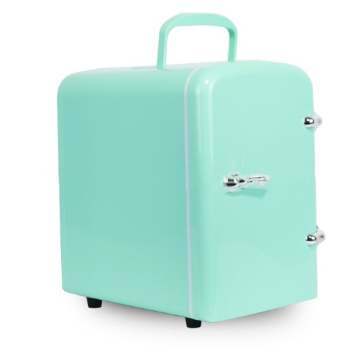 Mini frigider de 4L, Mini frigider cosmetice cu dublă funcție de încălzire/răcire