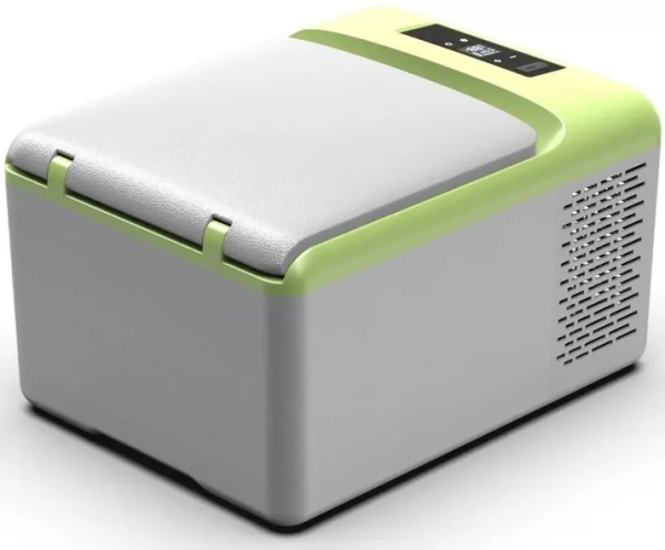 Frigider auto portabil 45W DenisNetwork cu alimentare 12V 24V și adaptor 220V