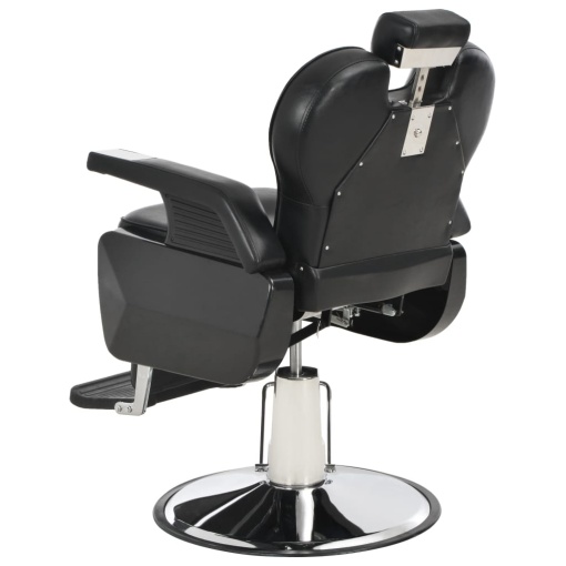 scaun coafor reglabil pe înălțime cu tetieră extensibilă 15 cm