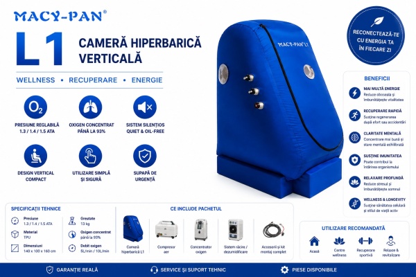 Macy-Pan L1 1.5 ATA Inflatable Hyperbaric Chamber for Oxygen Therapy and Wellness | Dr.Denis™ - Img 2