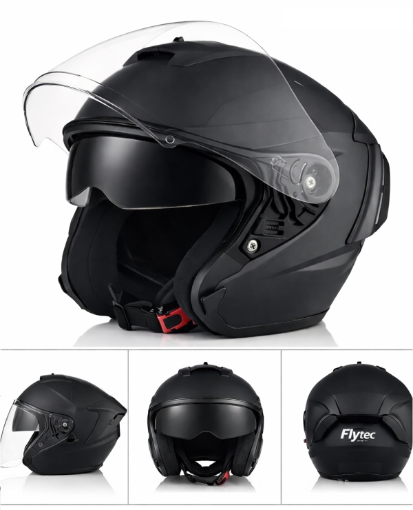 casca moto flip up cu parasolar intern si sistem ventilatie pentru oras si touring