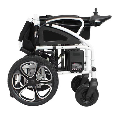 Scaun electric pliabil cu suspensii, 2 motoare,Joystick
