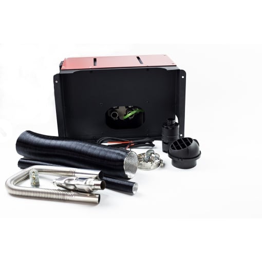 Sirocou / Încălzitor Diesel Smart cu Corp din Aluminiu - 12V- 220V (Priză), Portabil, Compact, Premium, Ideal pentru Case, Spații, 2, 5, 8KW,