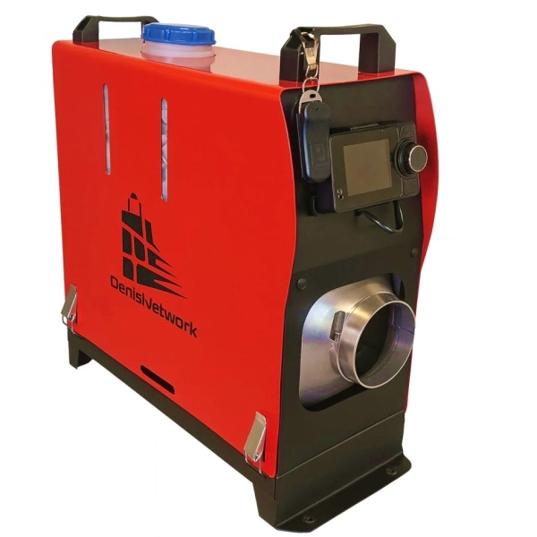 Sirocou / Încălzitor Diesel Smart cu Corp din Aluminiu Vertical - Ideal pentru Case, Spații, 2, 5, 8KW, Bujie Kyocera - DenisNetwork™