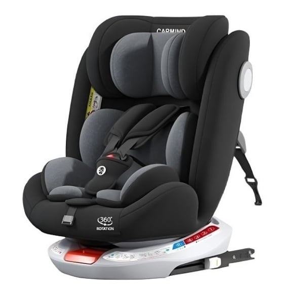 Scaun auto bebe ISOFIX rotativ 360 grade negru - Dr.Denis™