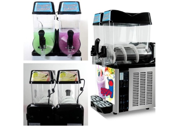 Aparat pentru granita, slushy, refrigerare automata, capacitate mare