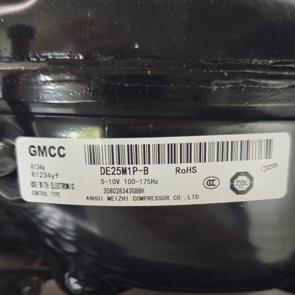 Compresor frigider auto 12/24V pentru freon R134a, R600a si R1234yf - DC25H