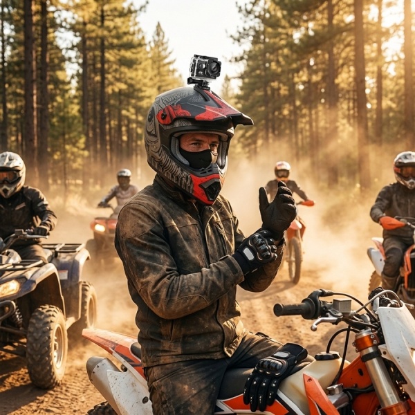 Set cască motocross Eye Fury cu accesorii complete mănuși ochelari cagula pentru ATV offroad protecție profesională - Flytec™