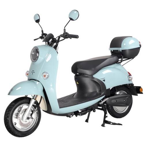 Electric scooter with pedals - MOPED 400W / 60V - 20A - speed, comfort and efficiency, with license, 60km battery autonomy - Img 12