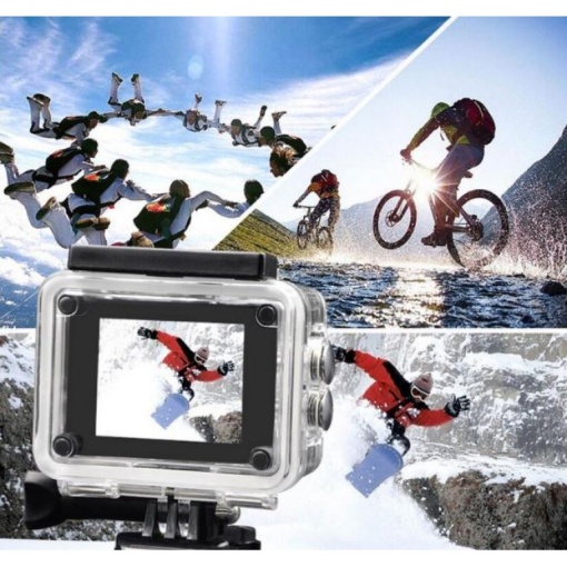 Pachet Cască Cross / Enduro/ Atv / Motocicletă Nitro X + Camera Video Sport 4k Wi-Fi + Mănuși + Ochelari + Cagulă și Suport de Perete - Flytec™ - Img 4