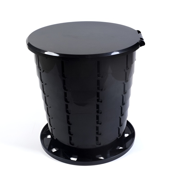 3 in 1 Foldable Tourist Toilet, Supports up to 150 Kg, 10 Bags Included – Ideal for Camping, Caravanning, Fishing, Long Roads - Img 2