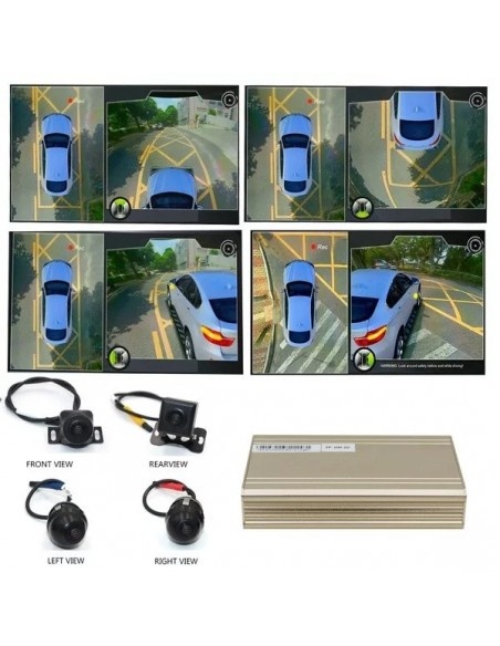 360 Degree system, 3D, 4 cameras, 1080p, Night Vision, Wide - Img 5