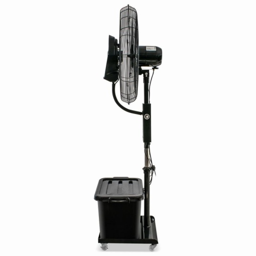 Ventilator pentru terase, cu picior reglabil pe înălțime, pentru exterior/interior, motor 200W