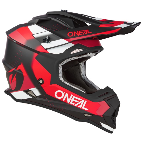 O'Neal 2SRS Spyde Motocross Helmet Black/Red/White - Img 5