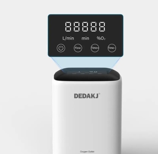 Portable Oxygen Concentrator, Adjustable, Capacity 1-7L, Concentration 30-93% with Nebulization Output - Img 7