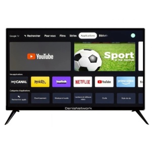 Смарт телевизор 61 см, Android 11 DenisNetwork - DVBS2, DVBT, DVBC, 12/24V - Камион, Каравана, Къмпинг
