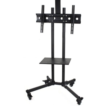 Stand/Stativ/Suport mobil 3 în 1 pentru TV de 32"-65" + Laptop cu roți blocabile, utilizare la ședințe, prezentări, petreceri etc.