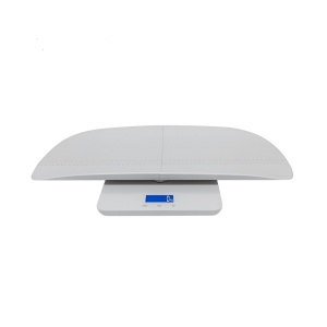 Cântar electronic multifuncțional, pentru bebeluși și copii, cu tavă de măsurare, ecran LCD, sarcină maximă 100kg - Img 2