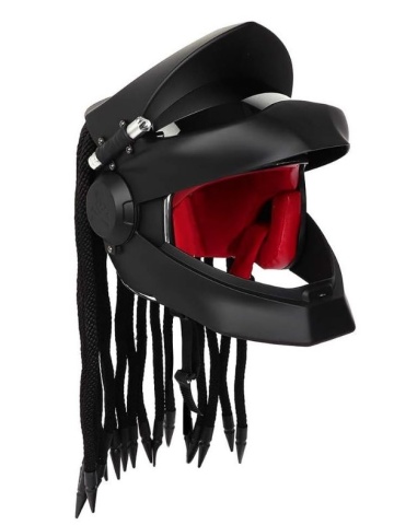Cască Moto Predator Full Face cu Vizieră Fumurie, Ochelari de Soare Integrați, Lumină LED și Interior Detașabil pentru Motocicletă, ATV și Enduro Flytec - Img 2