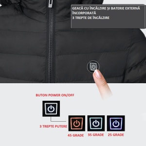 Children's thermal jacket with power bank - Dittom - Img 2