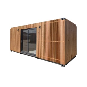 Container tinyhouse 18m2 pentru locuit sau birou monobloc 6x3x3m cu 2 ferestre și o ușă dublă - Img 2