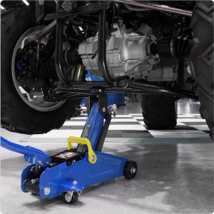 Professional crocodile type hydraulic jack, with PVC casing - 2 ton lift for vulcanization, car service - Breckner™ - Img 3
