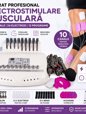 Professional EMS Muscle Stimulation Device, Slimming, Muscle Toning, Recovery, Cellulite Reduction - Img 3
