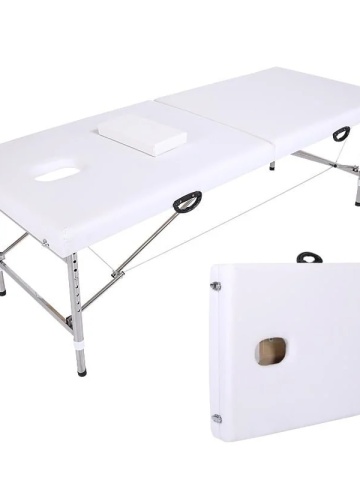 Professional Eyelash and Cosmetic Table, Portable Folding Massage Bed, Adjustable Height, Support 160 kg | Dr.Denis™ - Img 6