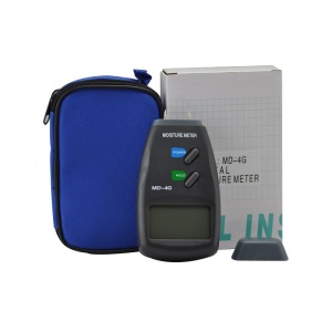 Professional moisture meter, device for measuring the moisture content of wood and other woody materials, LCD