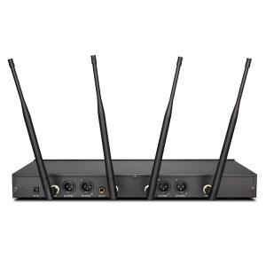 Sistem Profesional 4 Lavaliere Radio Wireless UHF Tip Cască cu Receptor și 200 de Frecvențe Selectabile - Img 4