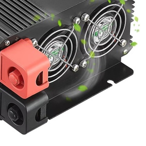 Инвертор / автомобилен преобразувател на напрежение 12/24V-230V до 3000W с модифицирана синусоида / соларен панел / каравана, къща, вила - Img 2