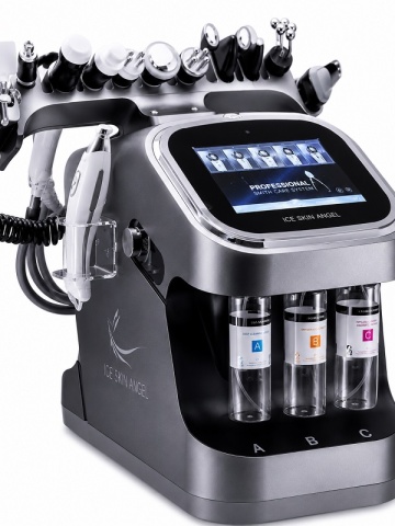 11-в-1 HydraFacial професионален апарат за лице с AI анализ, дълбоко почистване, лифтинг и хидратация
