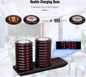 20-channel pager kit for restaurants, fast food, cafes, advanced wireless calling system - Img 6