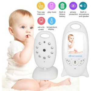 Baby Monitor cu ecran propriu - Wireless, Monitor bebe bidirecțional cu VIDEO + AUDIO + Night Vision - NU NECESITĂ INTERNET - Img 3